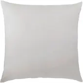 TRAUMSCHLAF Uni Biber Kissenbezug Restposten Kissenbezug einzeln 80x80 cm | silber - grau