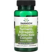Swanson Health Kurkuma, Astragalus & Gotu Kola Complex 60 St