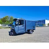 MADAT E Cargo Pro E-Dreirad E Kabinenroller mit geschlossene Ladefläche Grau