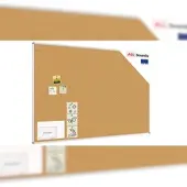 Allboards Pinnwand mit Alurahmen 180x120cm