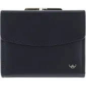 Golden Head Leder Geldbörse Polo RFID Protect Bügelbörse 2123 Marineblau dunkelblau