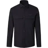 BOSS für Herren. 50560403 Hemd Spirit70 schwarz (XL), Lässig, Klassisch, Polyester, Langarm
