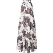 More & more CO-Voile Neckholder Dress brushstroke flo 34