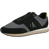 Calvin Klein Nachhaltige Herrensportschuhe: Stilvolle Performance in Schwarz/Grau/Oker