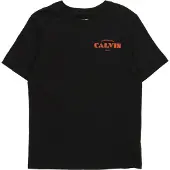 Calvin Klein T-Shirt Small Chest LVCKTJA40B Schwarz Regular Fit