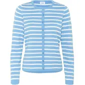 Saint tropez Strickjacke Gerade Passform blue white