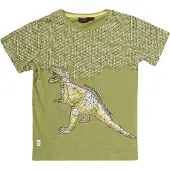 KOROSHI Kurzarm-t-shirt in khaki | Gr.: 116-122