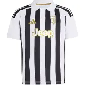 Adidas Fußballtrikot "JUVENTUS TURIN 26/27 KIDS HEIMTRIKOT" mit Climacool Technologie, mit traditionellem Kragen, mit 3-Streifen