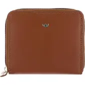Golden Head Leder Geldbörse Polo RFID Protect RV-Damenbörse 2826 Cognac braun