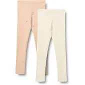 Wheat 2er-Set: Leggings "Jules" in Orange/ Creme - 104