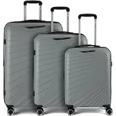 Benzi 5808 4 Rollen Kofferset 3-teilig mit Dehnfalte