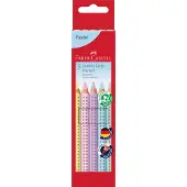Faber-Castell Buntstifte - Dreieckig - Jumbo Grip - 5 st. - - - One Size - Buntstiftsets