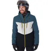 Killtec Herren Skijacke/Funktionsjacke mit abzippbarer Kapuze und Schneefang KSW