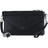 Golden Head Leder Handgelenktasche Umhängetasche Polo RFID Protect Mini-Tasche 8216 Schwarz