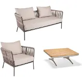 Stern Marla/Enya Gartenlounge-Set 3-teilig