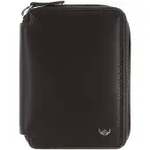 Golden Head Leder Geldbörse Polo RFID Protect RV-Börse 3315 Dunkelbraun