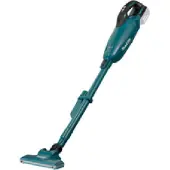 Makita DCL284FZ, 2-in-1-Stabstaubsauger, Beutellos, Schwarz, Türkis, Rechteckig, Trocken, Stoff
