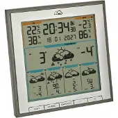 TFA-Dostmann TFA.me WLAN Wetterstation ID-08, 35.8105.10, Profi-Wettervorhersage durch wetter.com 5 Tage, Online-Portal, inkl Außensensor Funk