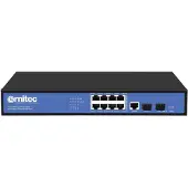 Ernitec Managed Layer 2+ Switch, 8 x
