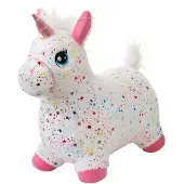 Krea Hop And Bounce Plush Horse, Rainbow (36-2033)