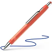Schneider Kugelschreiber Epsilon mit Visco- Glide-Technologie, warmorange, Mine Slider 775XB