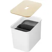Smartstore Aufbewahrungsbox/Bank COLLECT 76 Liter weiß