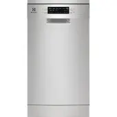 Electrolux ESS43210SX, Freistehend, Single (45 cm breit), Edelstahl, Schwarz, Edelstahl, Tasten, LED