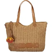 Valentino für Damen. VBS7GG01PAG Braune Shopper-Tasche (OSFA), Lässig, Polyurethan