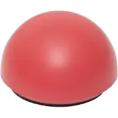 MAUL Magnet MAULpro Recycling, Halbkugel, Haftkraft bis 0,6 kg, Ø 30 x H 20 mm, 85 % Recycling-Kunststoff lackiert, rot, 10 Stück