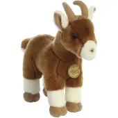 Aurora MiYoni Plüschziege Braun 26 cm