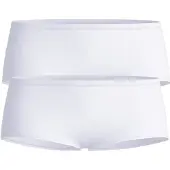 Calida Slip "Slip Sleek Skin Hipster Slip 2P 2er Pack", Damen, Gr. 40-42, weiß, Obermaterial: 73% Polyamid PA. 27% Elasthan EL., Unterhosen Slip