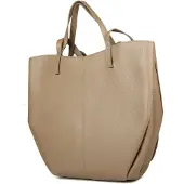 Giulia Tragetasche Hell Taupe