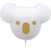 BUOKIDS Soft Wandlampe Koala Bär senf gelb