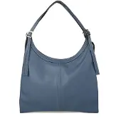 Giulia Tote Bag Stahlblau
