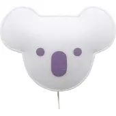 BUOKIDS Soft Wandlampe Koala Bär violet