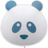 BUOKIDS Soft Wandlampe Panda Bär blau