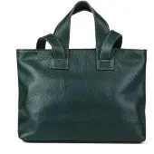 Giulia Tote Bag Dunkelgrün