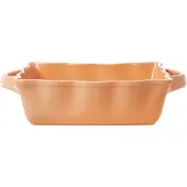 Rice - Stoneware Oven Dish - Apricot M