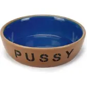 Beeztees Bz Keramiknapf Pussy Bge/Blau