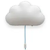 BUOKIDS Softlampe Nachtlicht/Wandlampe Wolke, Schnur & Stecker | Gr.: onesize