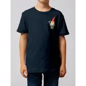 Wat? Apparel T-Shirt Gartenzwerg in Dunkelblau | Gr.: 122/128