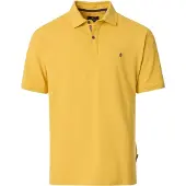 Casa Moda's Casa Moda Kurzarm-Poloshirt Gelb