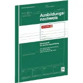 Brunnen Ausbildungsnachweisheft A4 grün