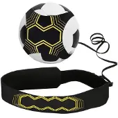 INF Elastischer Trainingsgurt für Fußball Gelb / Schwarz