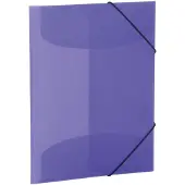 Herma Sammelmappen DIN A4 lila transluzent, 3 St.