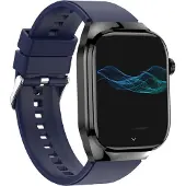 INF Smartwatch mit EKG, Herzfrequenz, Blutdruck, Schlaf, Schrittzähler Blau