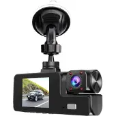 INF A22 HD Nachtsicht Dreifach-Objektiv WiFi Dashcam mit 32GB TF Karte