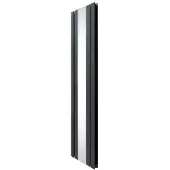 Monster Heizkörper mit Spiegel - 1800mm x 425mm - Anthrazitgrau