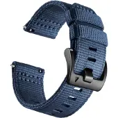 INF Nylon-Uhrenarmband für Garmin Forerunner 255/265/245 Smartwatch Blue S