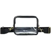INF Transparente Tasche Schwarz